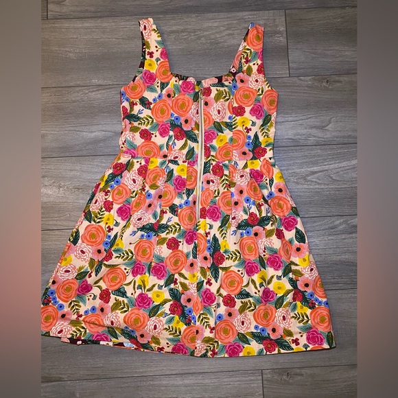 EUC Like New OOAK Reversible Handmade Vintage Style Retro Floral Colorful Dress - Picture 2 of 11
